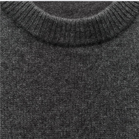Zara Cashmere and Wool Blend Knit Sweater - Picture 9 of 11